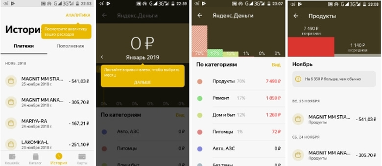 Как узнать баланс кошелька ЮMoney с телефона