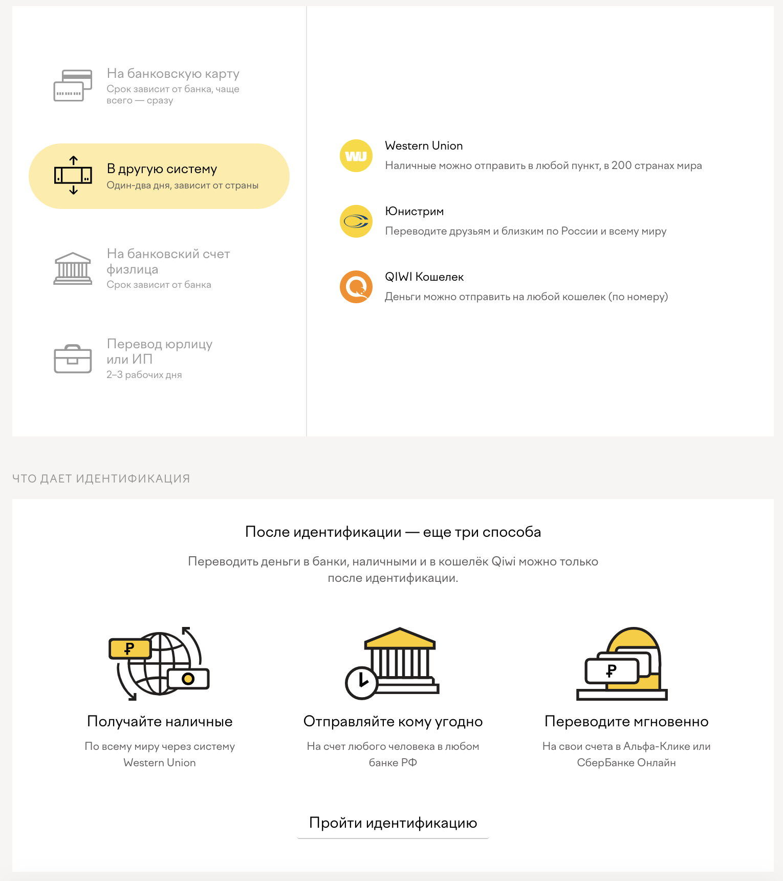 вывод денег из ЮMoney